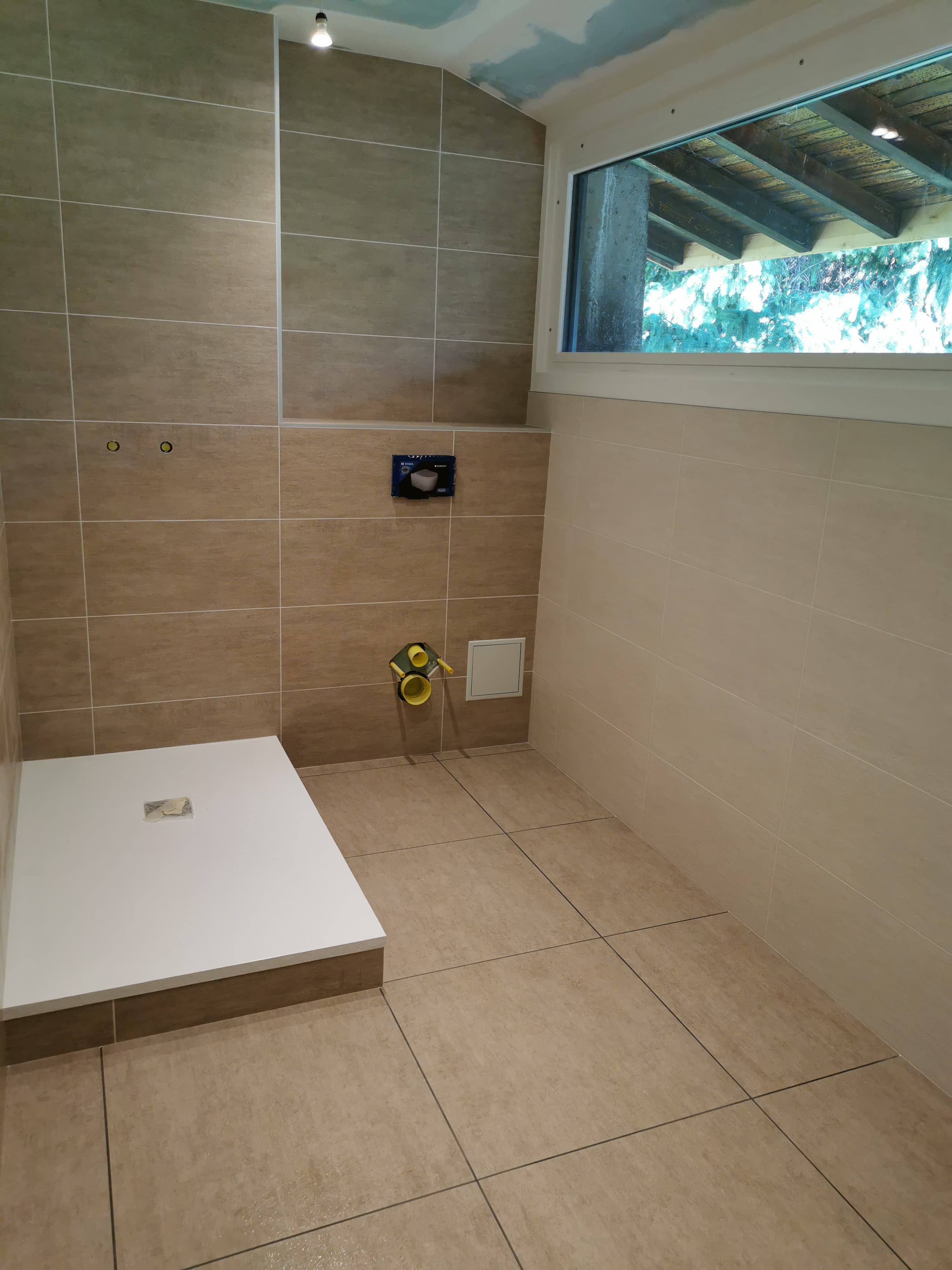 Salle de bain rénovée